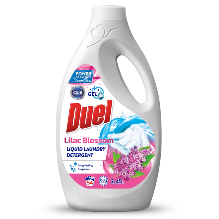 Duel liquid detergent lilac blossom